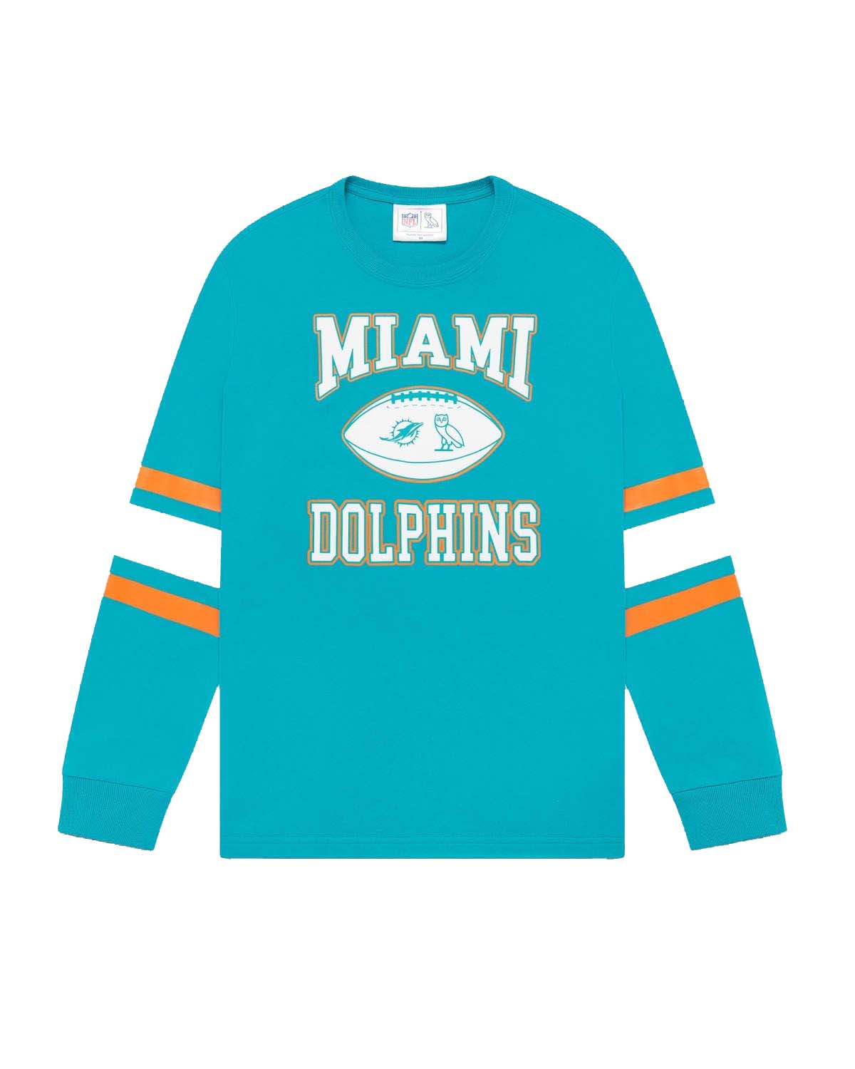 OVO x NFL Miami Dolphins Longsleeve T-Shirt Teal メンズ - SS23 - JP