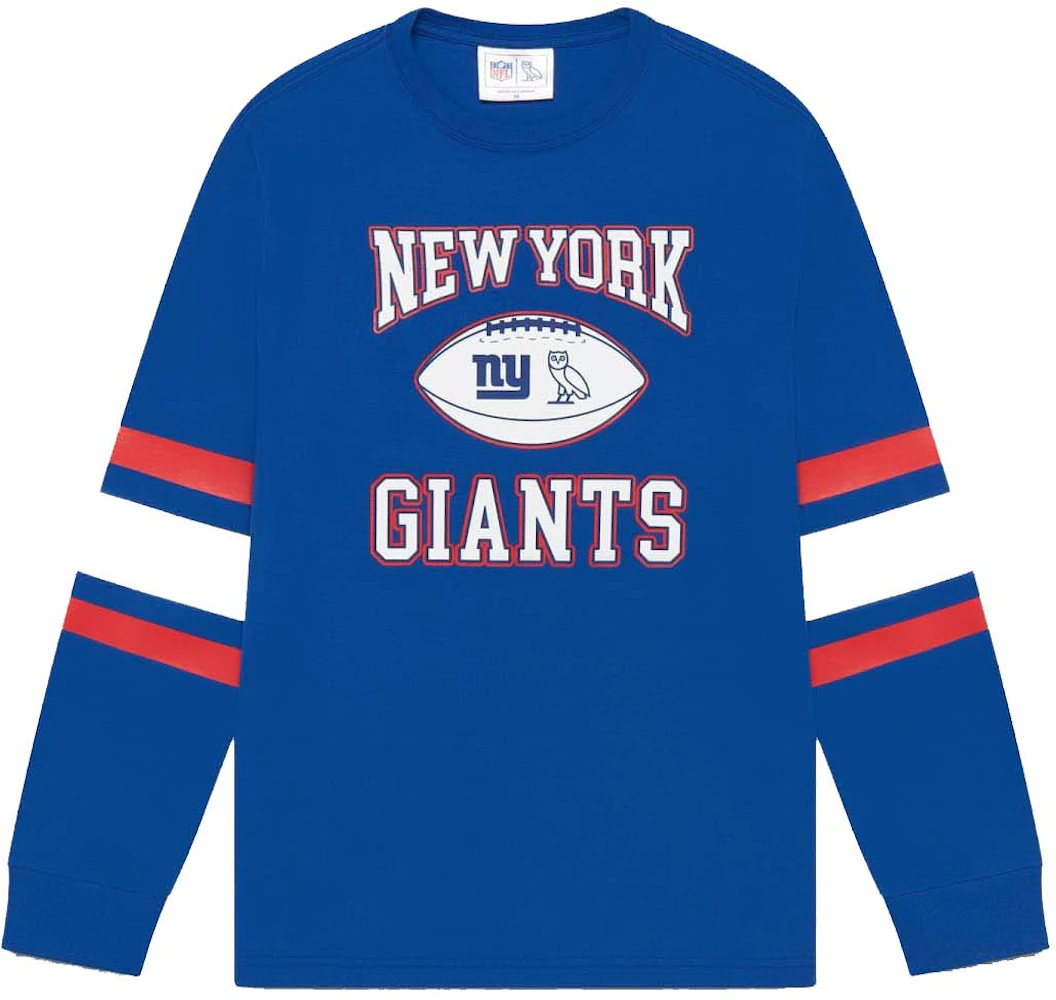 New York Giants NFL Baseball Shirt Jersey - Blue - XL – Headlock