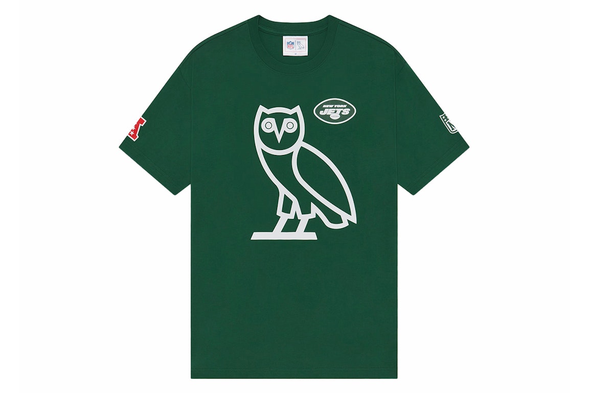 Pre-owned Ovo X Nfl New York Jets Game Day T-shirt Green