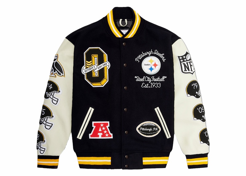 Steelers sale letterman jacket