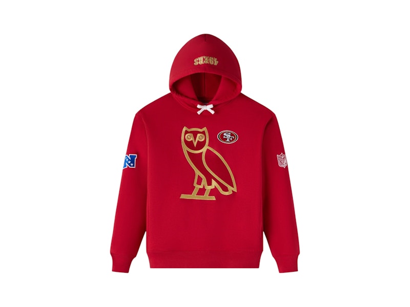 コラボ! OVO x NFL ICON TEAM HOODIE フーディ OVO-x-NFL-San-Francisco-49Ers-