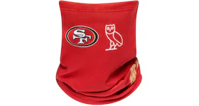OVO x NFL San Francisco 49ers Neck Gaiter Red