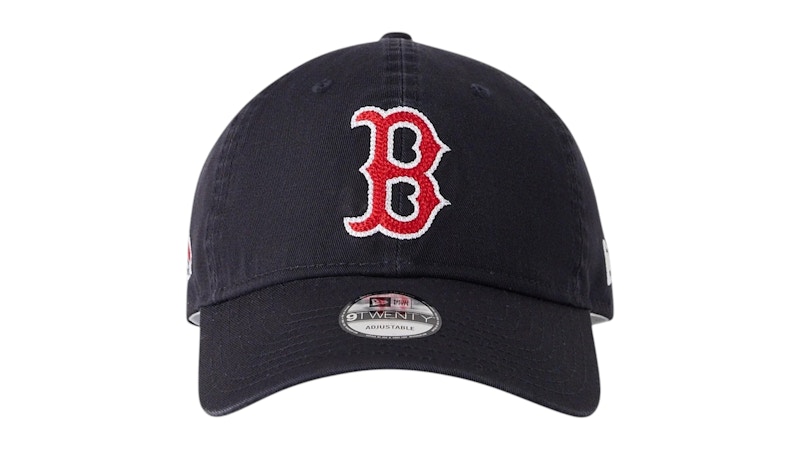 Pre-owned Ovo X New Era Mlb Boston Red Sox Hat In Navy Blue