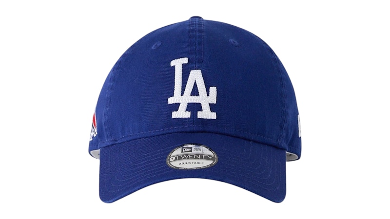 Pre-owned Ovo X New Era Mlb Los Angeles Dodgers Hat In Blue