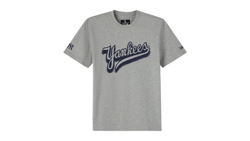 【New Era】 ★ MLB New York Yankees 59FIFTY T-Shirt ★ OVO x New Era MLB New York Yankees T-shirt Navy Men's - SS25
