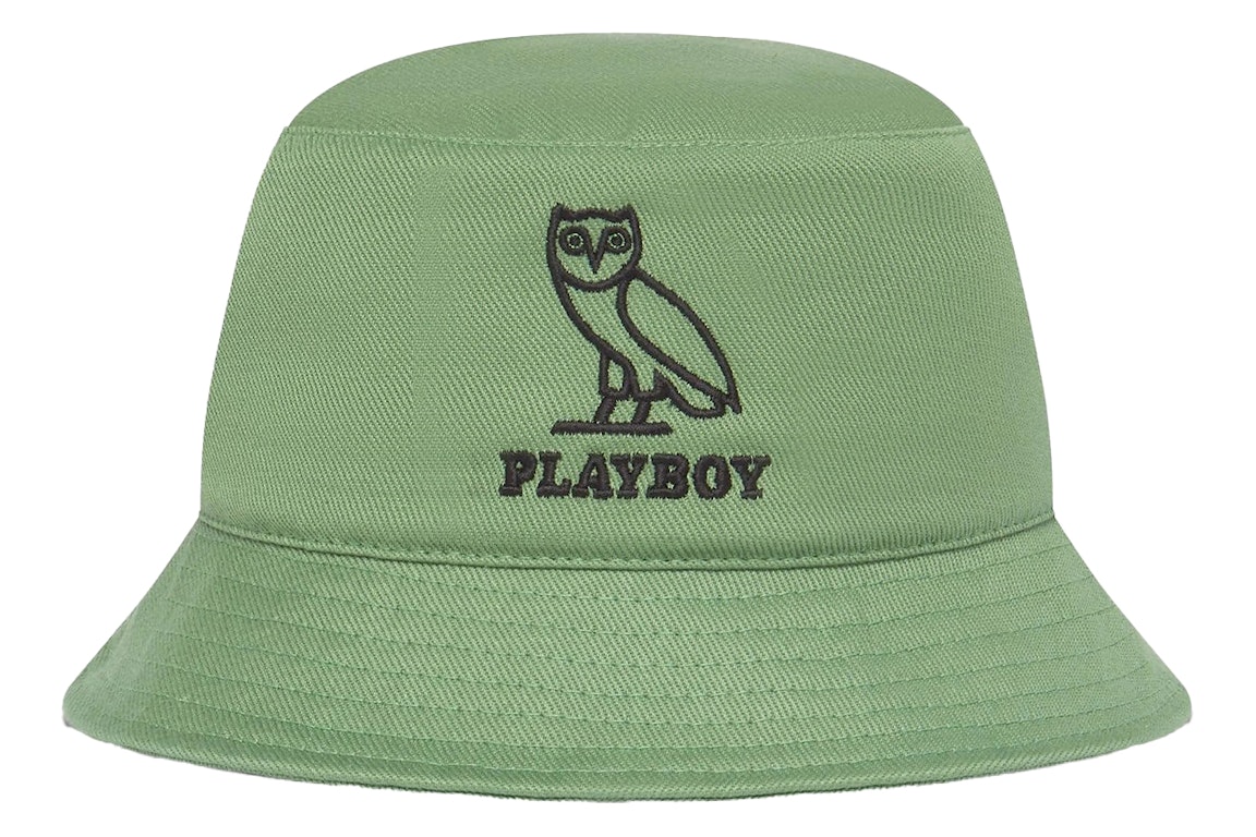Pre-owned Ovo X Playboy Bucket Hat Mint