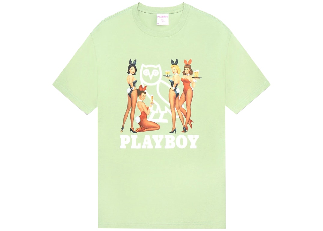 Pre-owned Ovo X Playboy Bunny T-shirt Basil