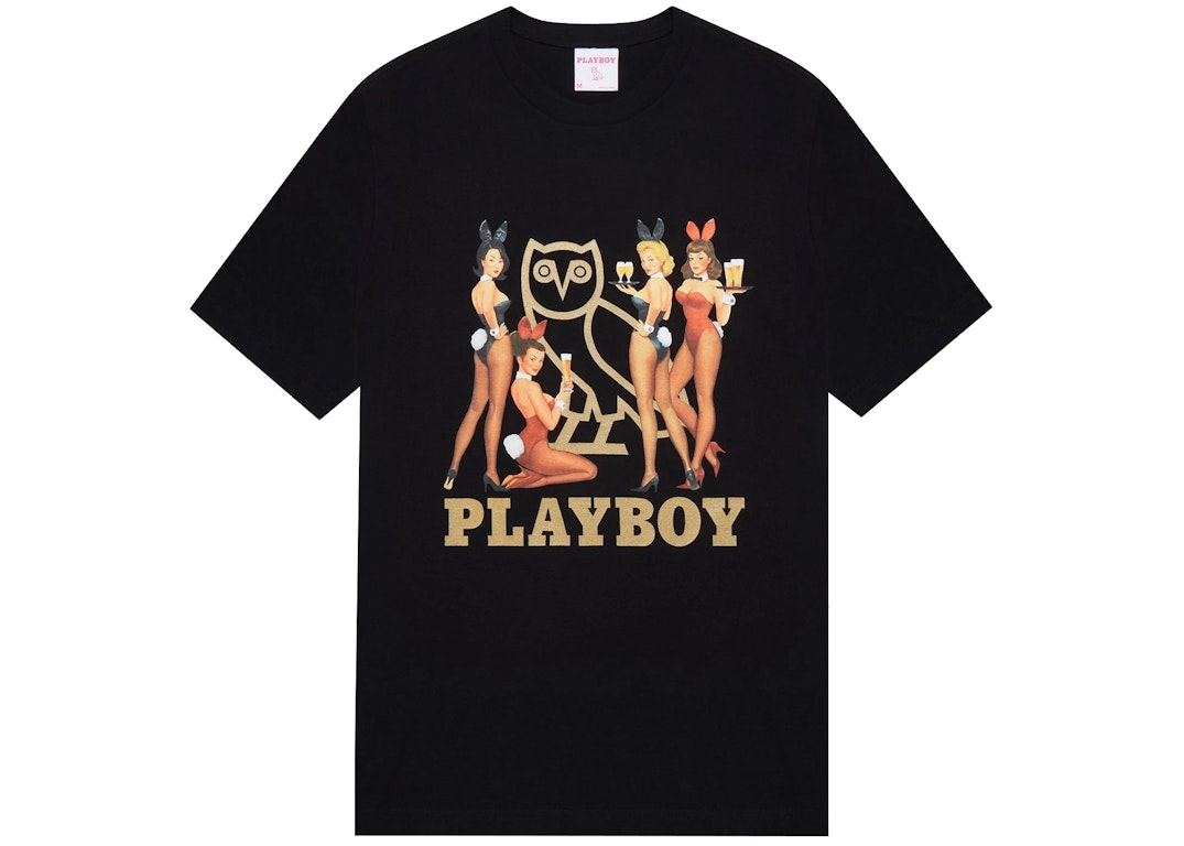 Pre-owned Ovo X Playboy Bunny T-shirt Black