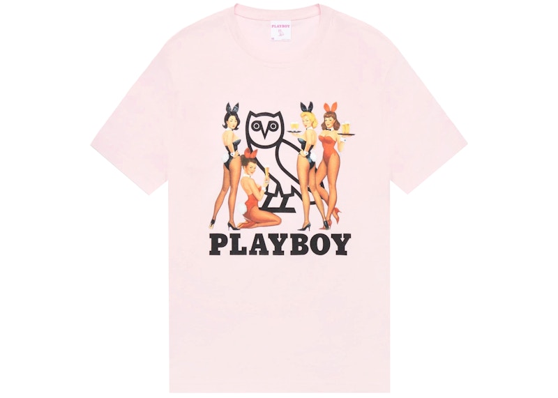 OVO x PLAYBOY Bunny T-shirt Pink Men's - SS22 - US