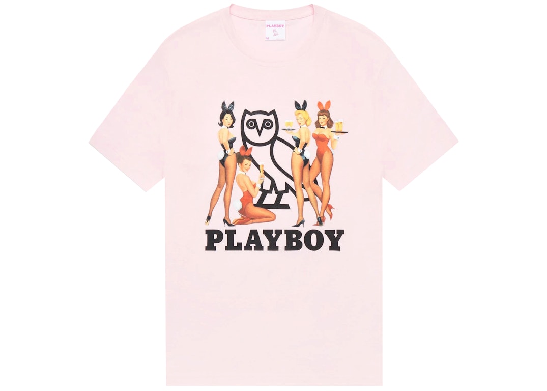 Pre-owned Ovo X Playboy Bunny T-shirt Pink