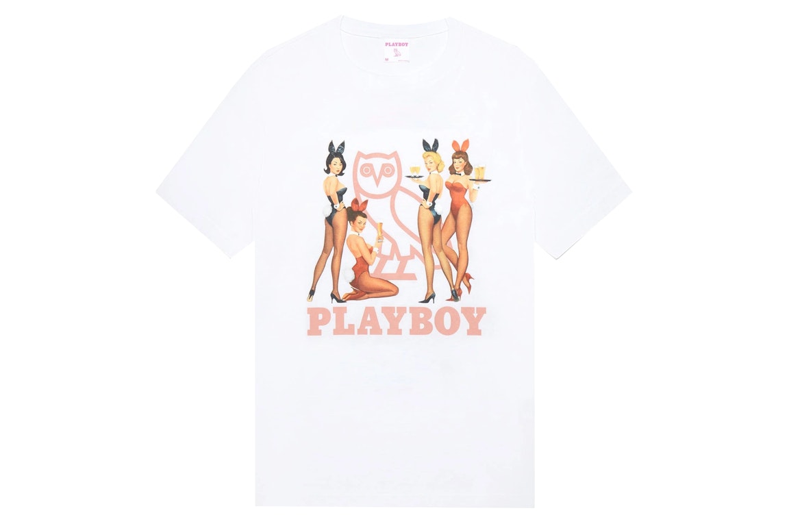 Pre-owned Ovo X Playboy Bunny T-shirt White
