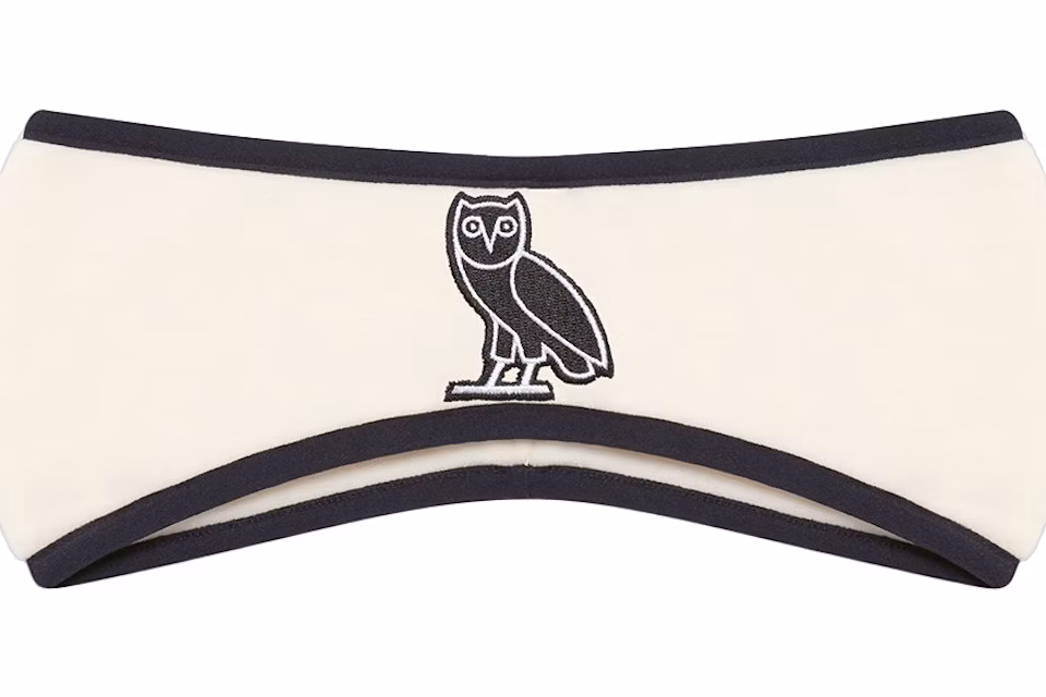 OVO x Polartec Microfleece Headband Cream