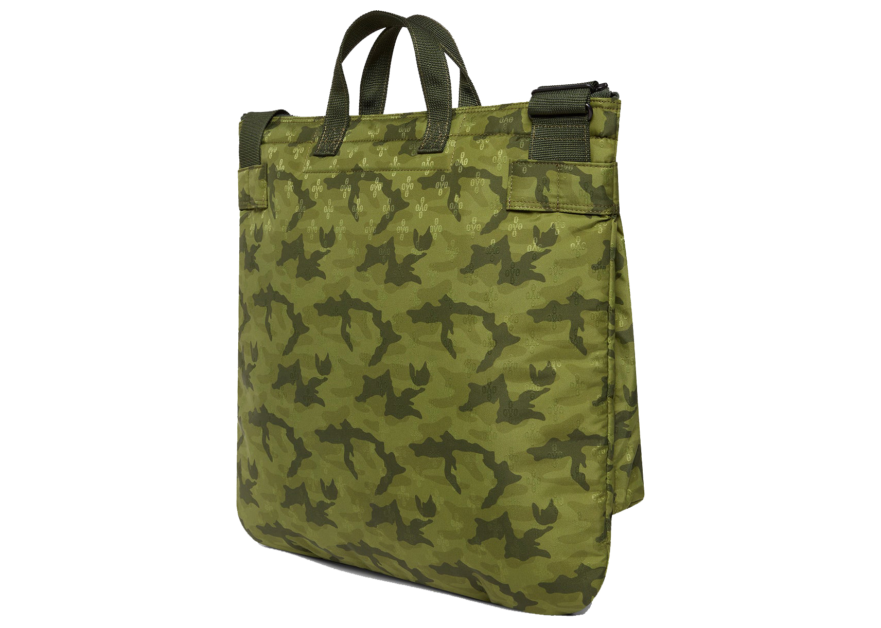 OVO x Porter 2 Way Helmet Bag Green Camo - SS22 - US