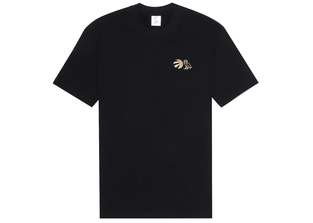Pre-owned Ovo X Raptors T-shirt Black