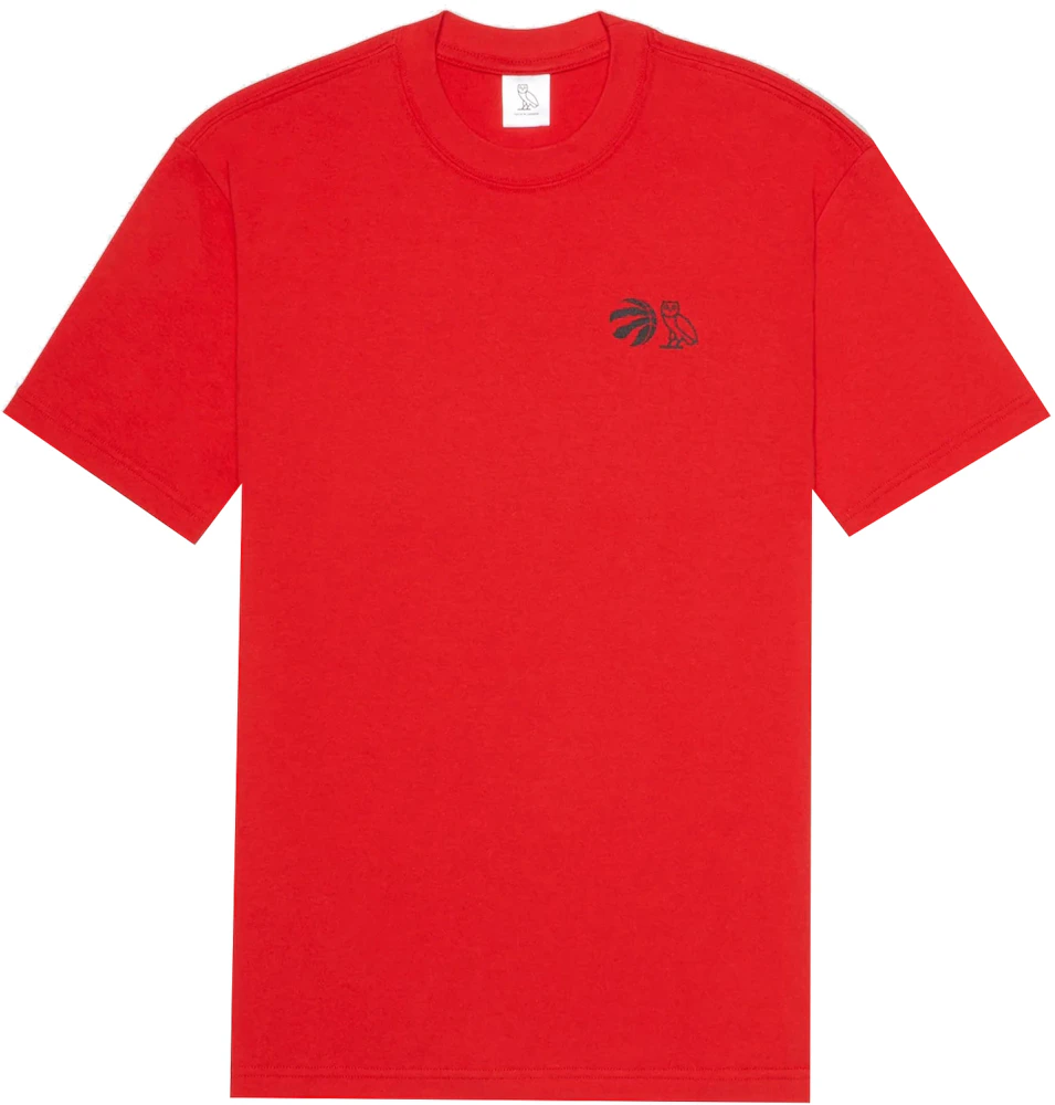 OVO x Raptors T-shirt Red Men's - FW22 - US