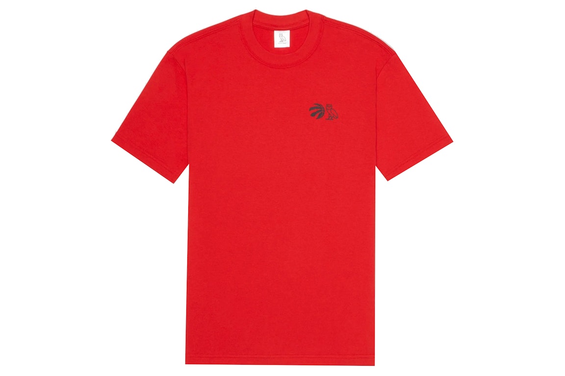 Pre-owned Ovo X Raptors T-shirt Red