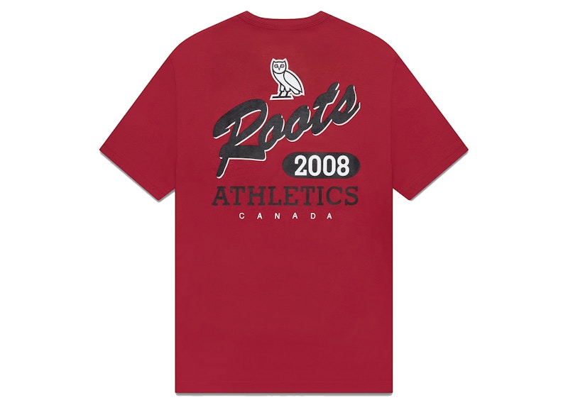 OVO x Roots Athletics T-shirt Red
