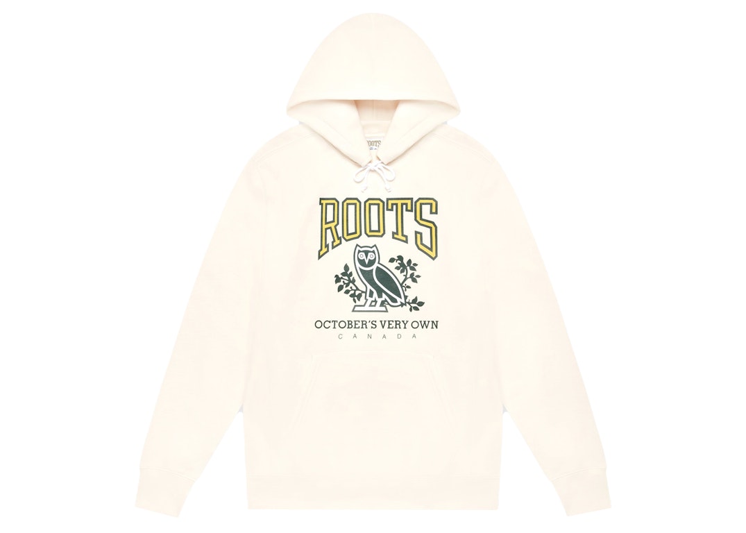 Pre-owned Ovo X Roots Heritage Hoodie Cream