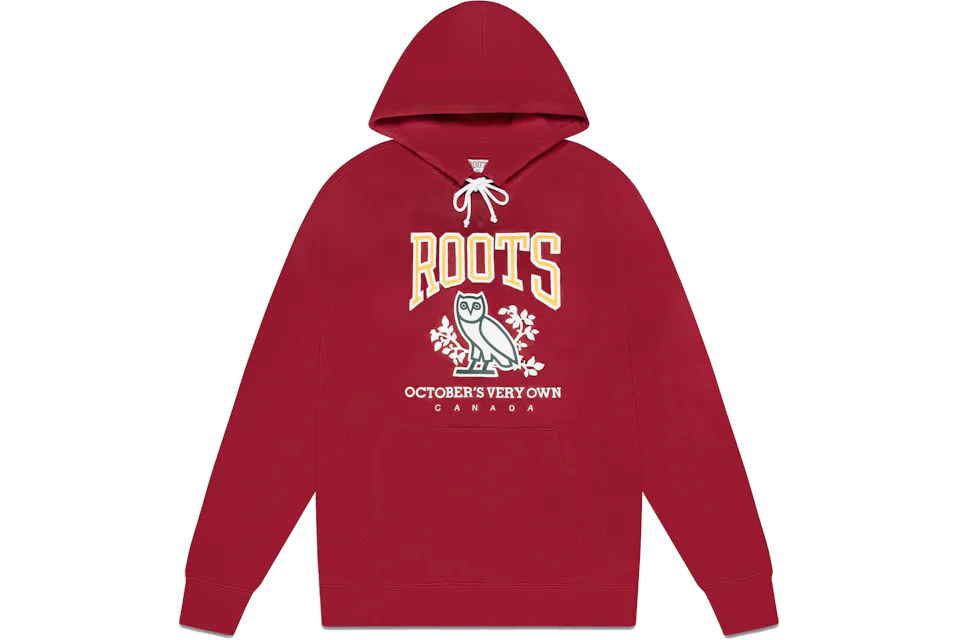 OVO x Roots Heritage Hoodie Red