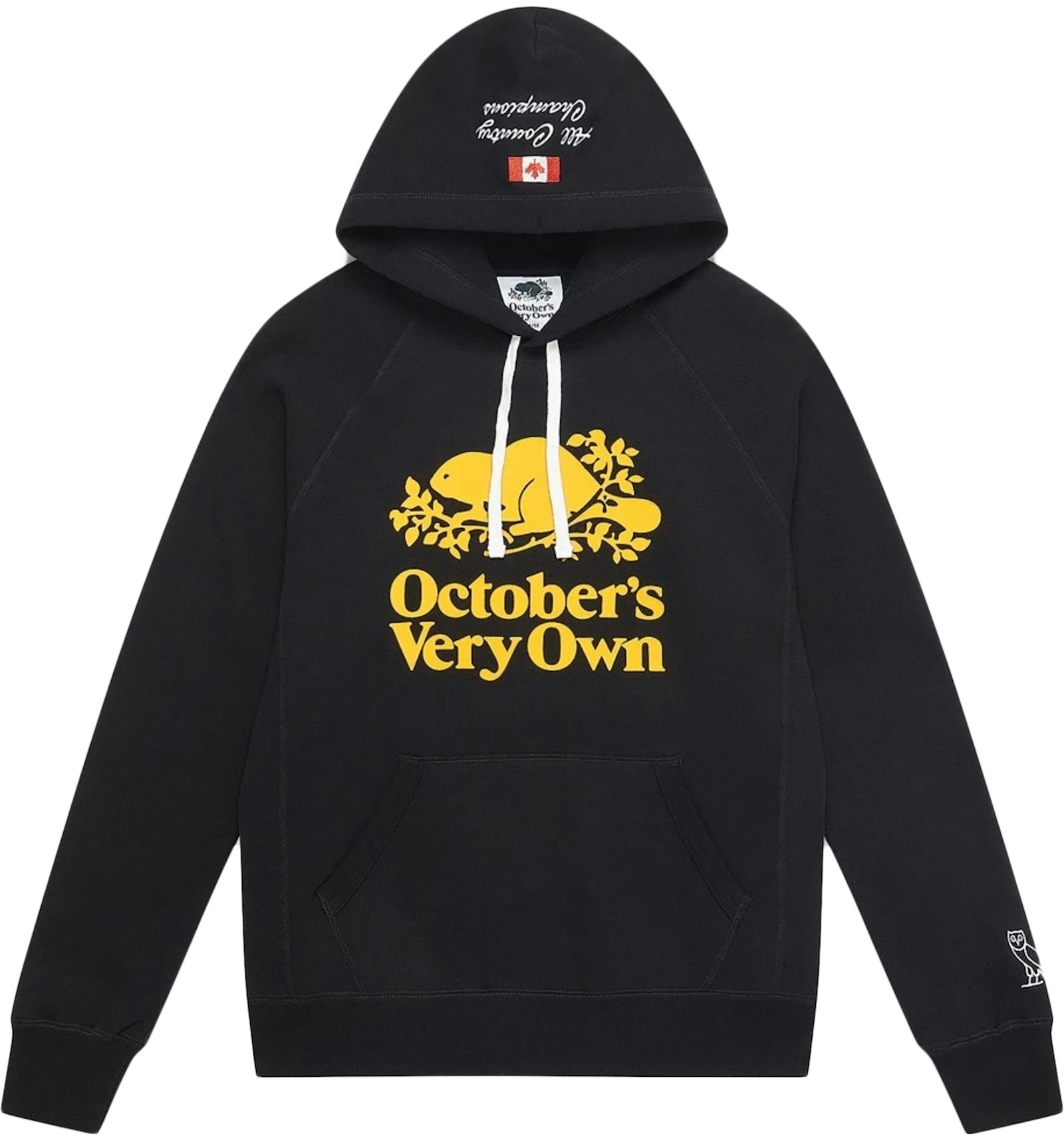 OVO x Roots Hoodie Black - FW20 Men's - US