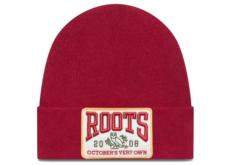 OVO x Roots Patch Toque Red