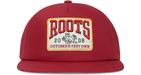 OVO x Roots Trucker Cap Red