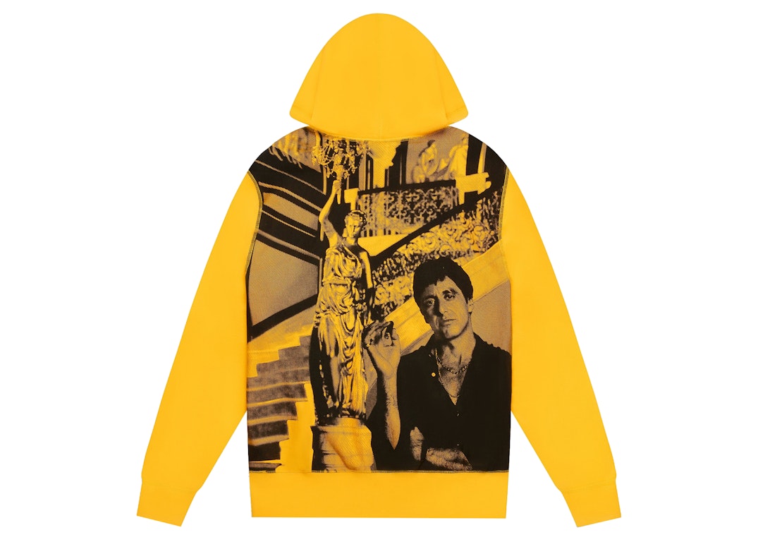 Pre-owned Ovo X Scarface Hoodie Yellow
