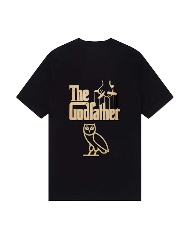 Pre-owned Ovo X The Godfather Logo T-shirt Black