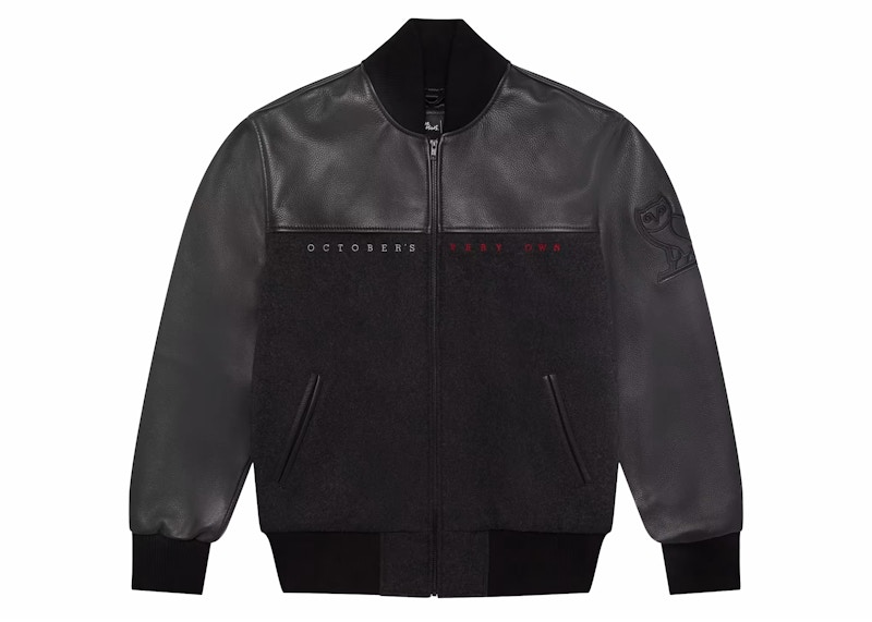 Fear of God x Saint Mxxxxxx Saint of God Varsity Jacket Black 