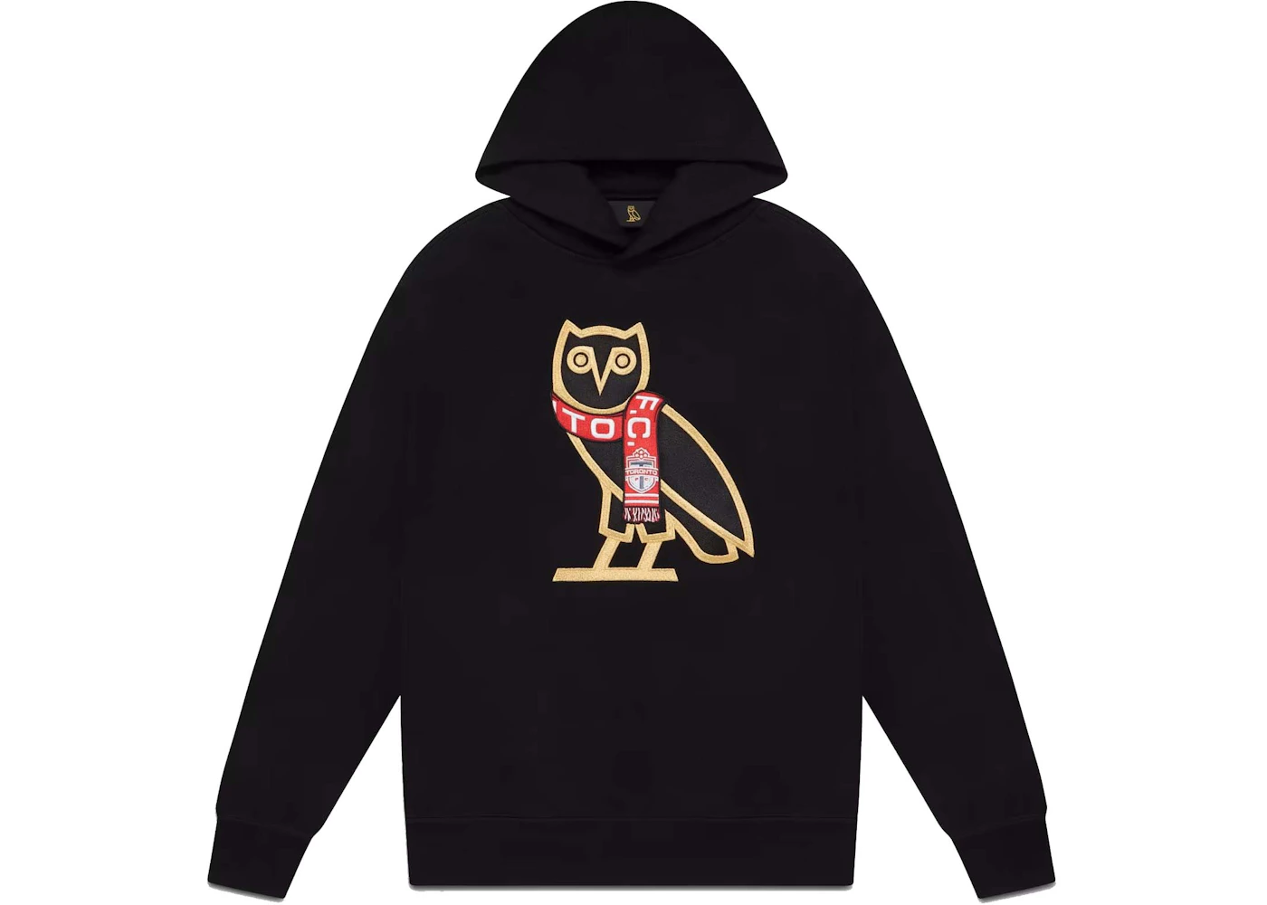 OVO x Toronto FC OG Owl Hoodie Black Men's SS23 US