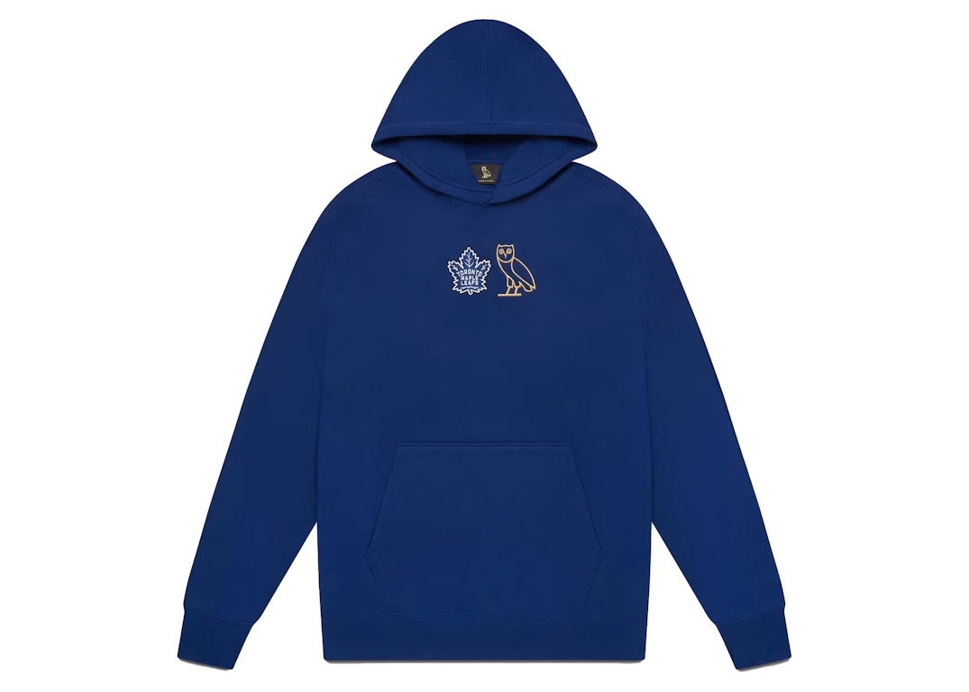 Pre-owned Ovo X Toronto Maple Leafs Hoodie Blue