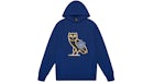 OVO x Toronto Maple Leafs OG Owl Hoodie Blue