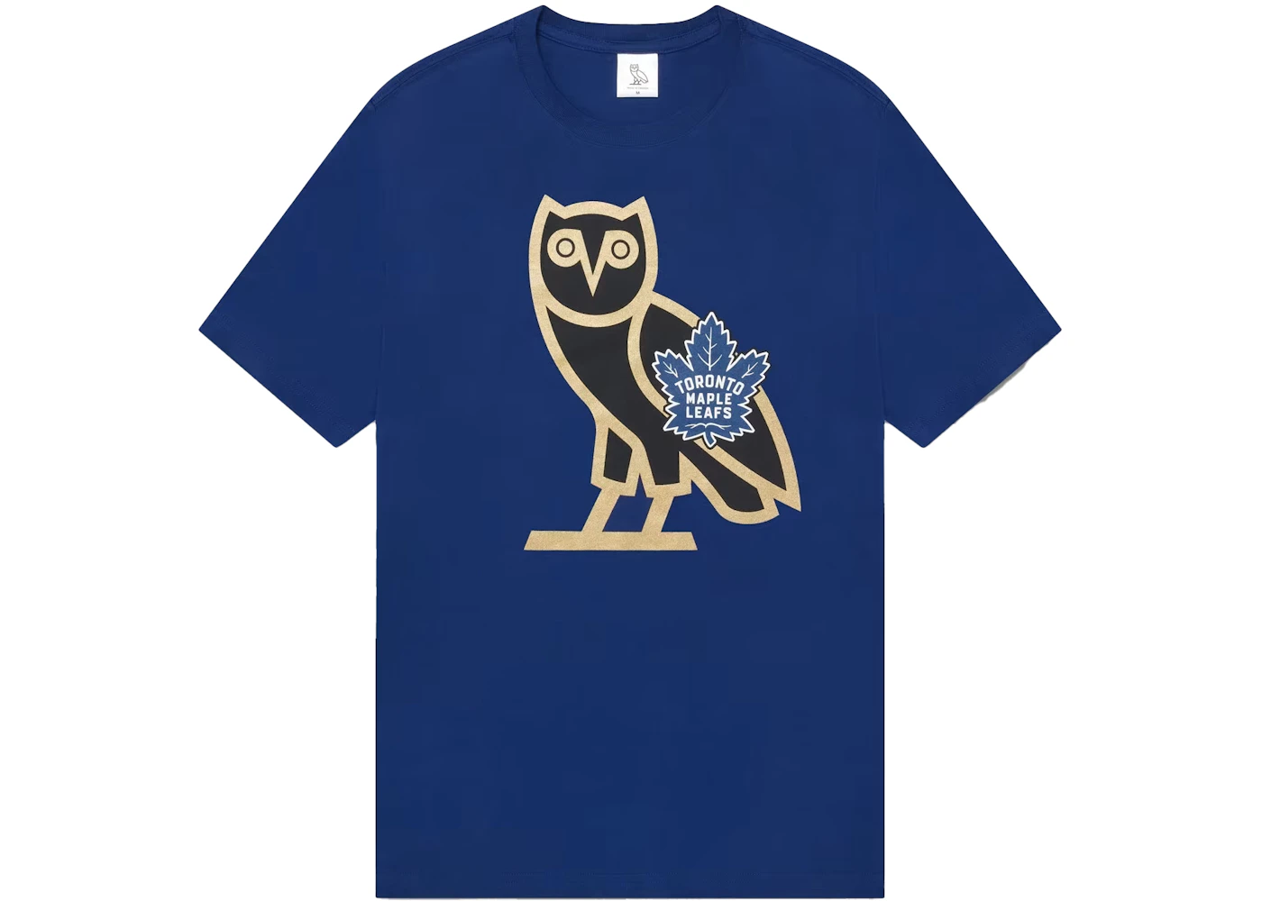 OVO x Toronto Maple Leafs OG Owl T-Shirt Blue Men's FW22 US