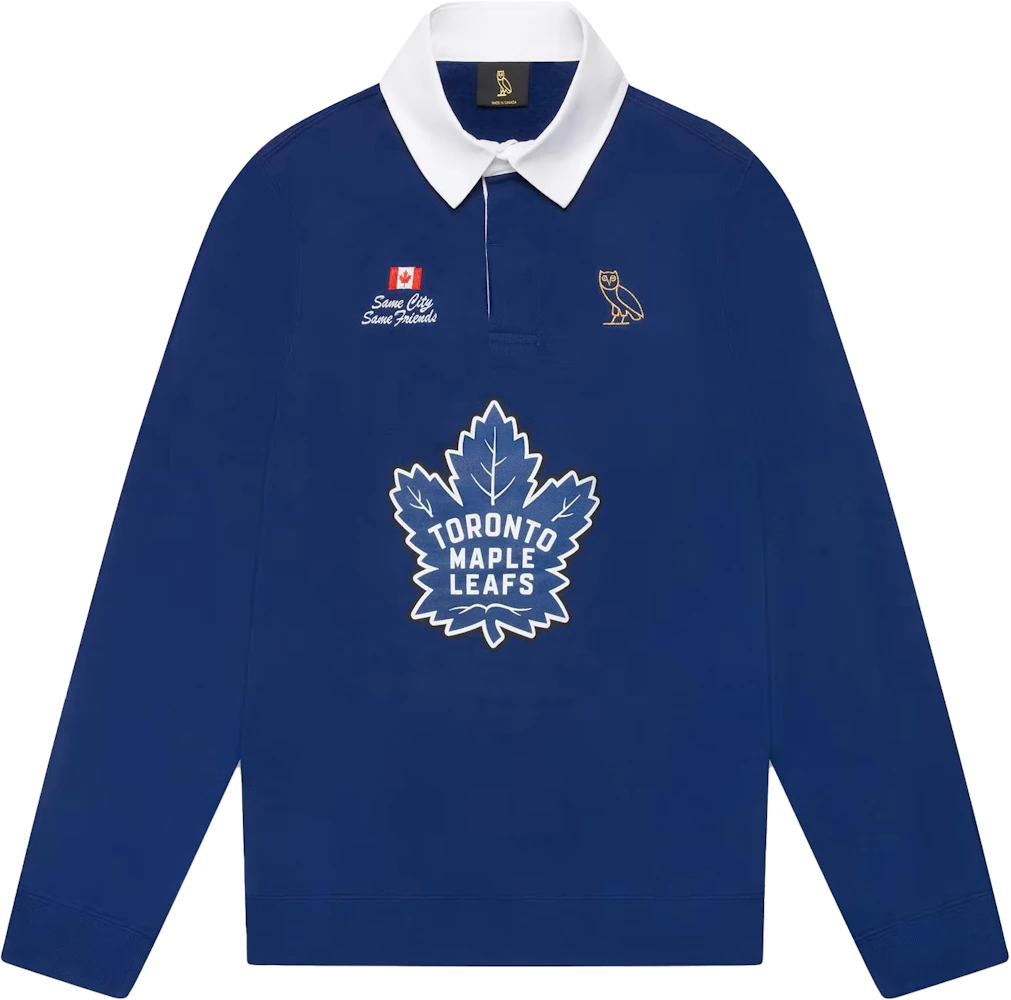OVO x Toronto Maple Leafs OG Owl T-Shirt Blue Men's - FW22 - US