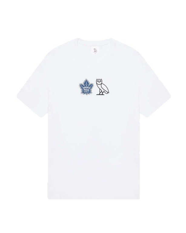 Pre-owned Ovo X Toronto Maple Leafs T-shirt White
