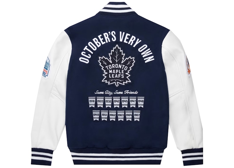 Toronto maple store leafs varsity jacket