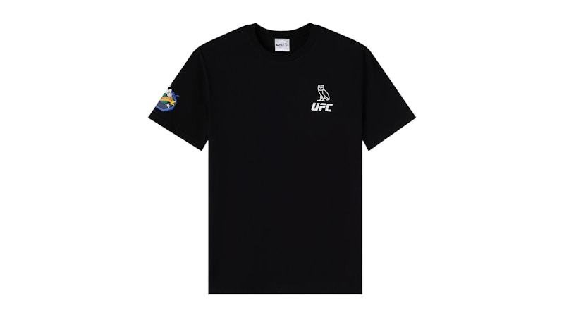 OVO-x-UFC-Flame-Logo-T-shirt-