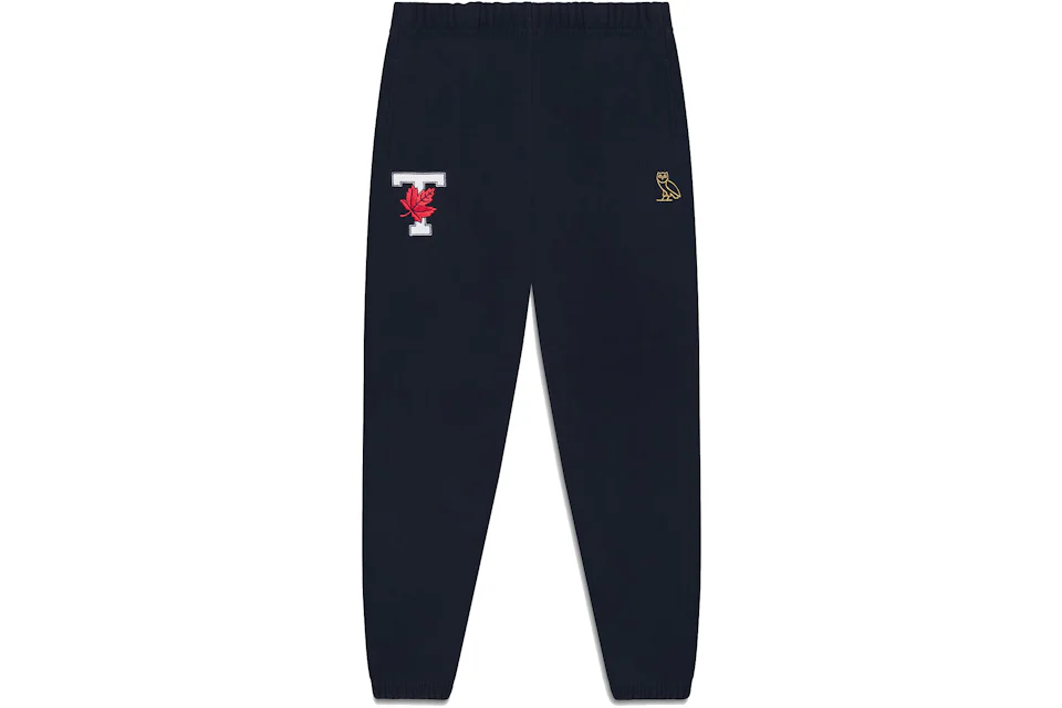 OVO x University of Toronto Cotton Fleece Pant Navy