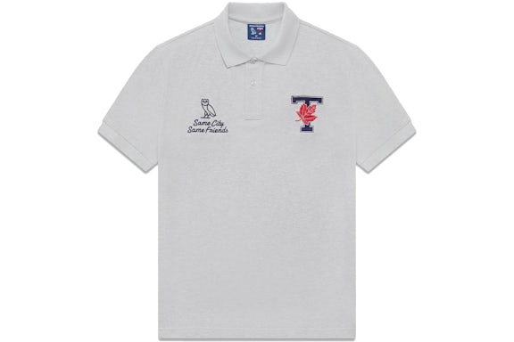 OVO x Università di Toronto Polo Grigio mélange
