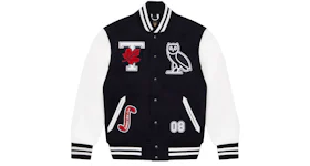 OVO x University of Toronto Varsity Jacket Navy