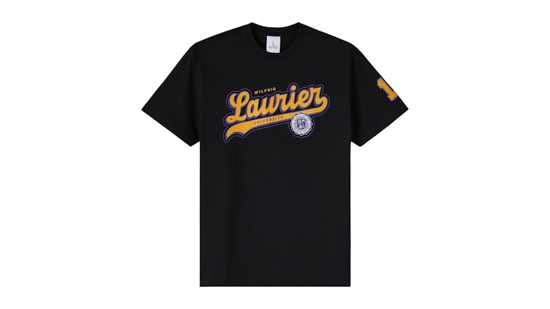 OVO x Wilfrid Laurier University T-shirt Black Men's SS25 US