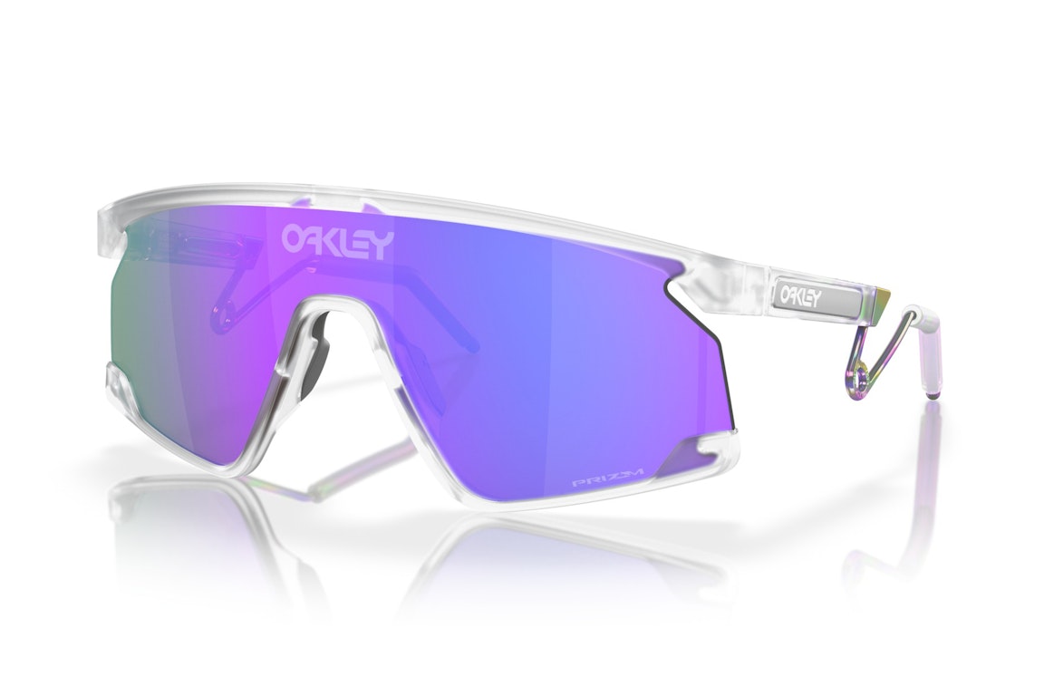 Pre-owned Oakley Bxtr Sunglasses Clear/prizm (oo9237-0239)