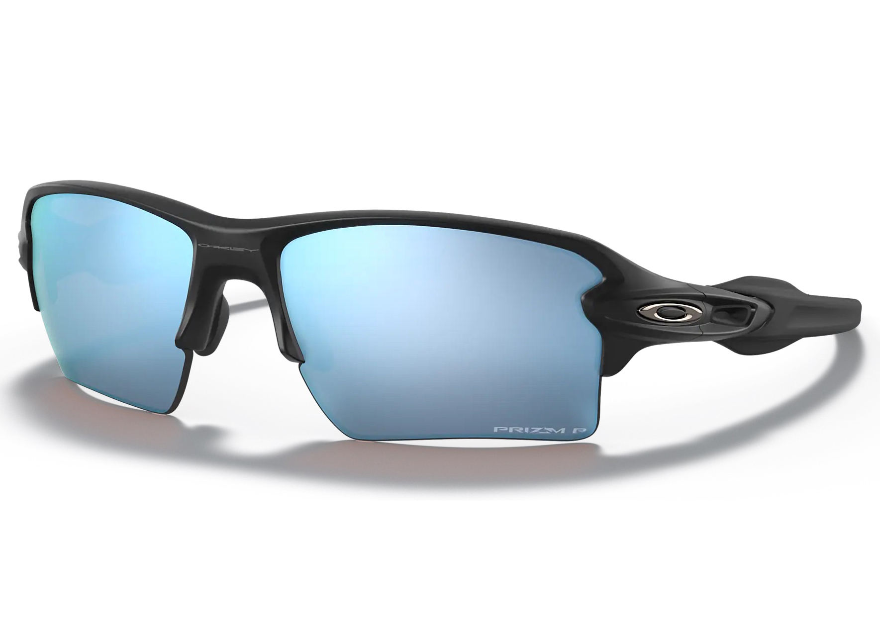 Oakley Flak 2.0 XL Sunglasses Matte Black/Prizm Deep Water Polarized  (OO9188-58)