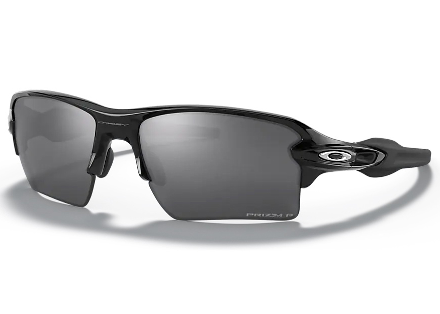 Oakley Flak 2.0 XL Sunglasses Polished Black/Prizm Black Polarized  (OO9188-7259)