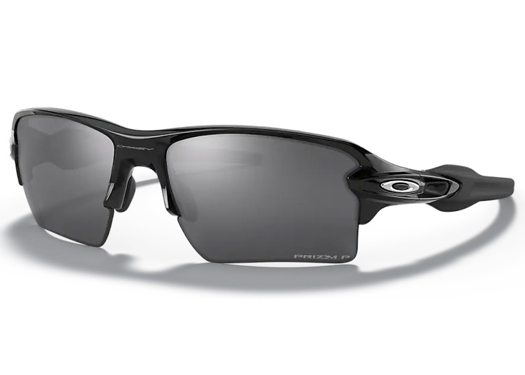 Pre-owned Oakley Flak 2.0 Xl Sunglasses Polished Black/prizm Black Polarized (oo9188-7259)