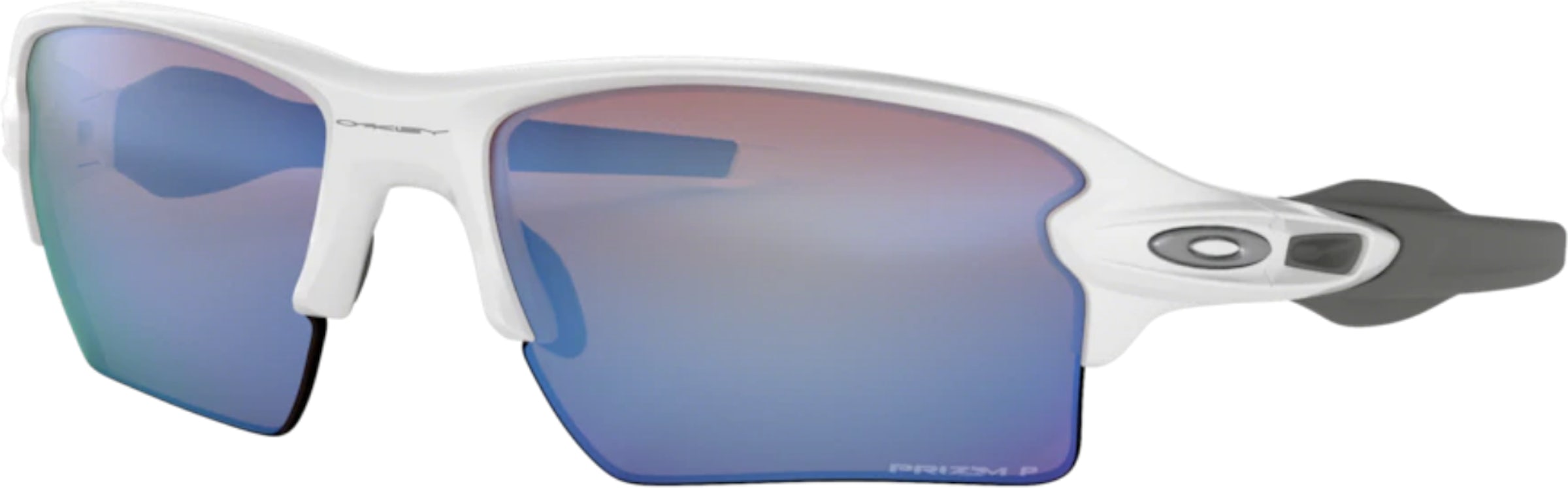 Oakley Flak 2.0 XL Sunglasses Polished White/Prizm Deep H2O ...