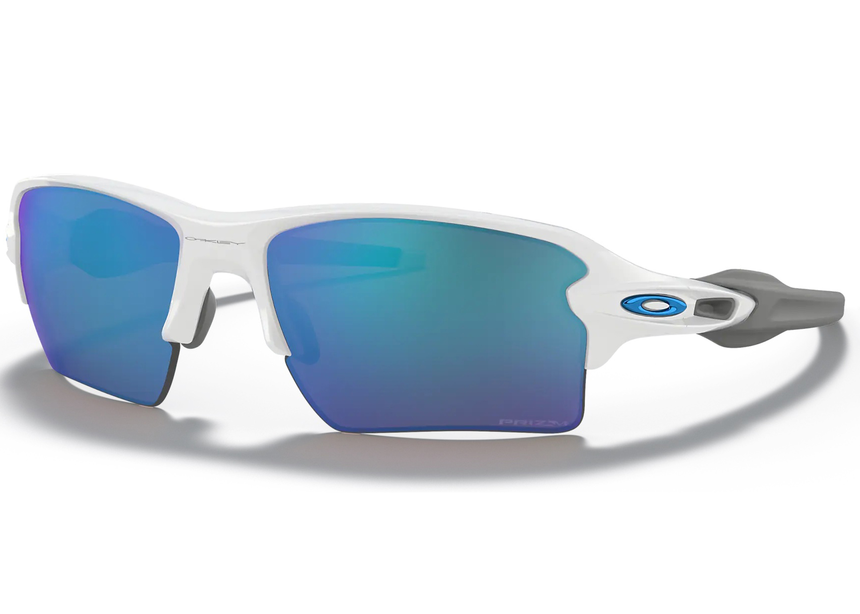 Oakley Flak 2.0 XL Sunglasses Polished White/Prizm Sapphire ...