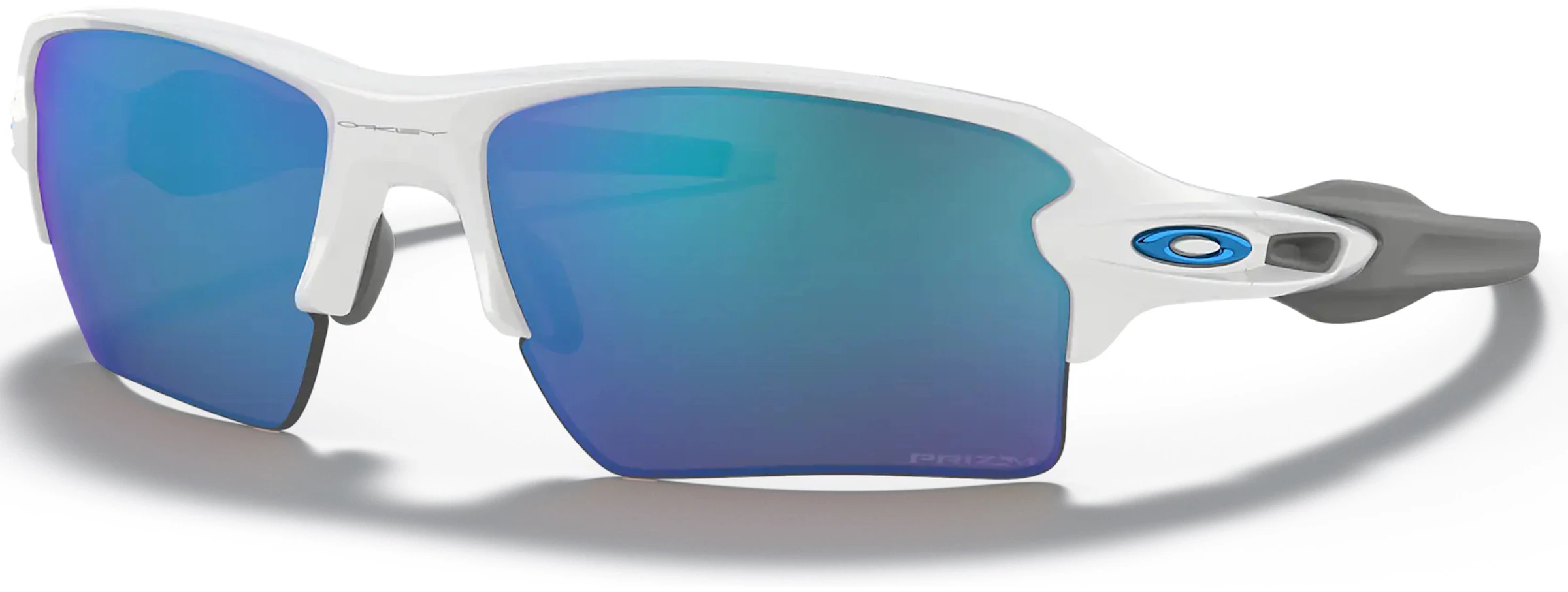 Oakley Flak  XL Sunglasses Polished White/Prizm Sapphire - US