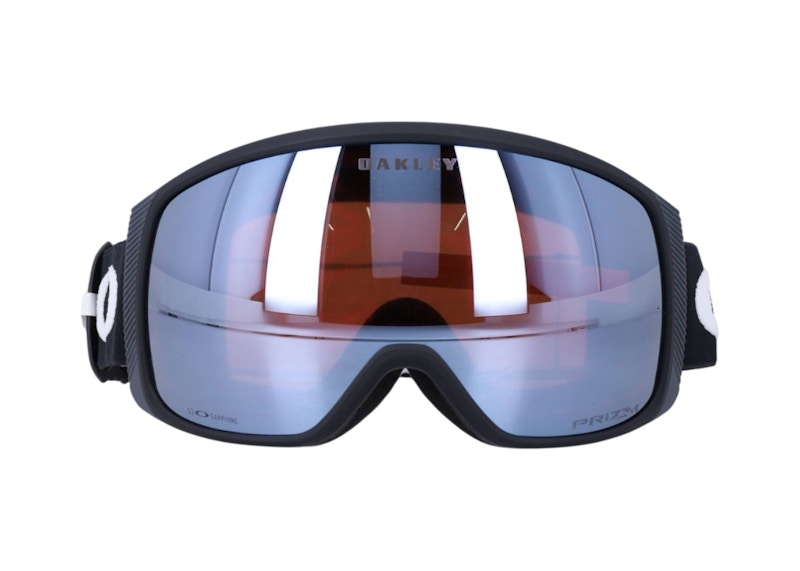 Oakley Flight Tracker M Sunglasses Matte Black Prizm Sapphire