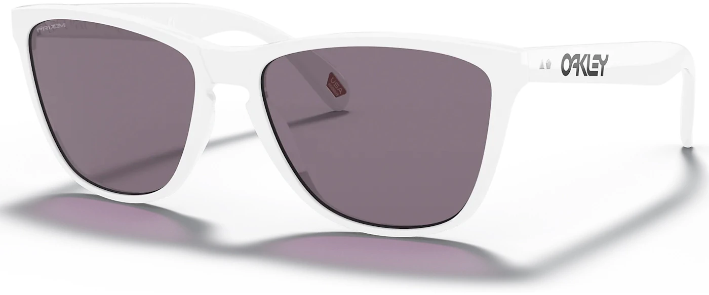 Oakley Frogskin 35th Anniversary Sunglasses Polished White/Prizm Grey - US